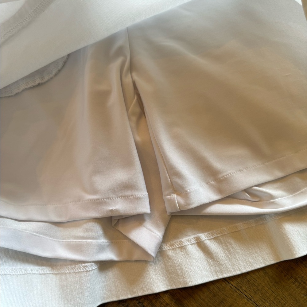 Jamie Sadock Golf Skort Skirt with shorts White size‎ 2 - Picture 4 of 11
